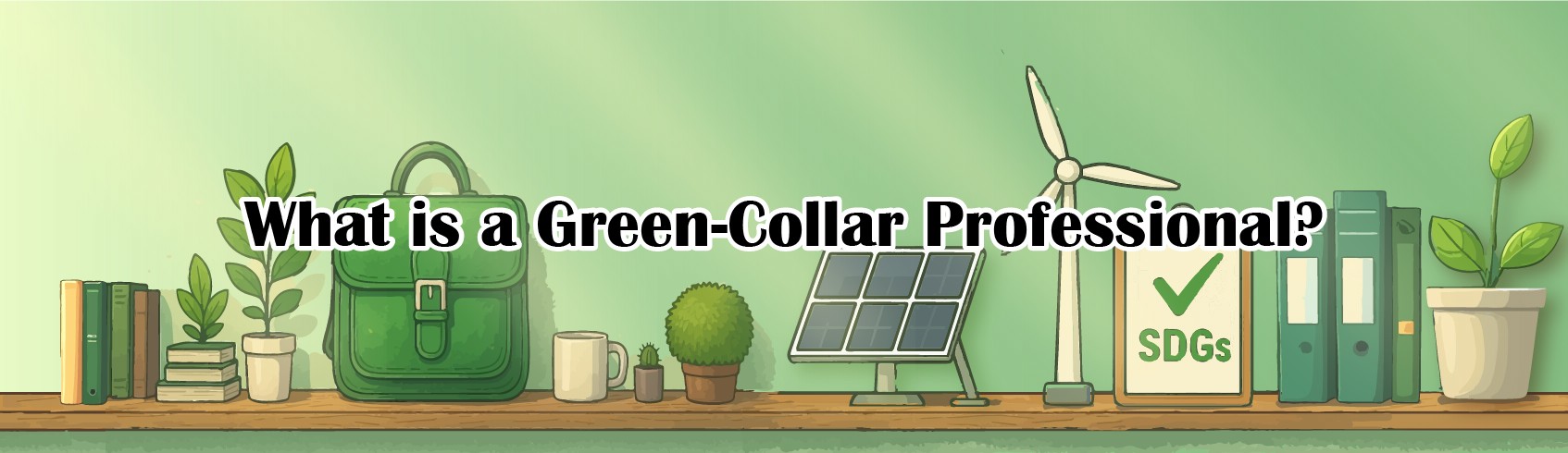 What is a Green-Collar Professional?